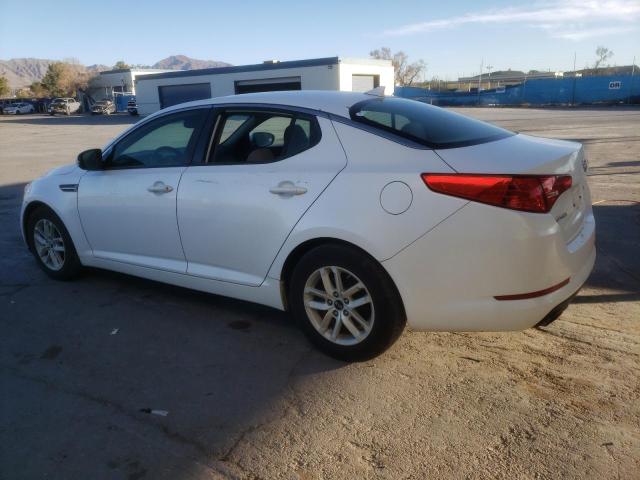 KNAGM4A71B5156525 - 2011 KIA OPTIMA LX WHITE photo 2