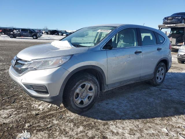 2HKRM3H3XFH557862 - 2015 HONDA CR-V LX SILVER photo 1