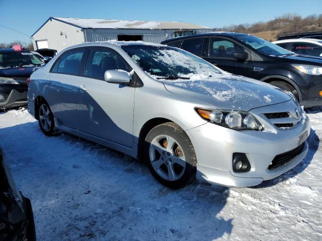 5YFBU4EE2CP062664 - 2012 TOYOTA COROLLA BASE SILVER photo 4