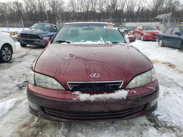 JT8BF28G2Y0249138 - 2000 LEXUS ES 300 BURGUNDY photo 5