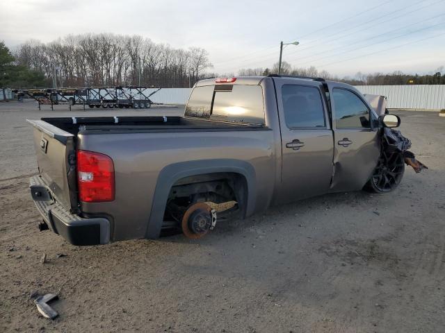 2GCEK13Y371675833 - 2007 CHEVROLET SILVERADO K1500 CREW CAB CHARCOAL photo 3