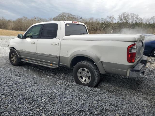 5TBET34105S463545 - 2005 TOYOTA TUNDRA DOUBLE CAB SR5 WHITE photo 2