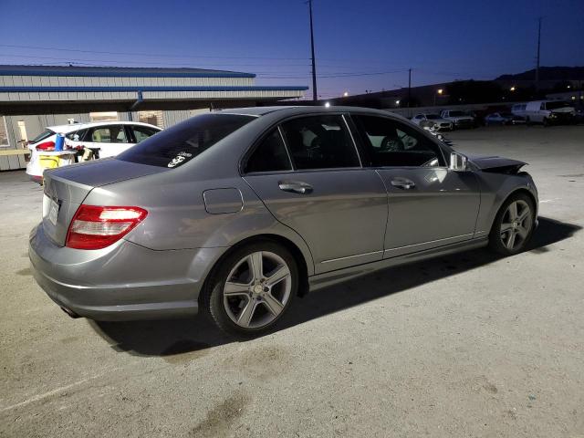 WDDGF5EB9AF389682 - 2010 MERCEDES-BENZ C 300 GRAY photo 3