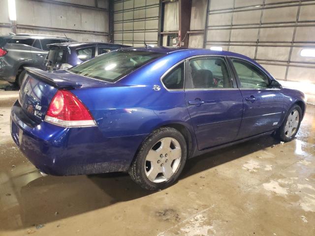 2G1WD58C279130753 - 2007 CHEVROLET IMPALA SUPER SPORT BLUE photo 3