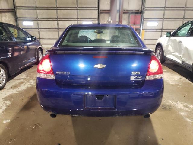 2G1WD58C279130753 - 2007 CHEVROLET IMPALA SUPER SPORT BLUE photo 6