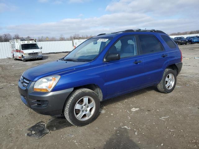 KNDJF724887481453 - 2008 KIA SPORTAGE L BLUE photo 1