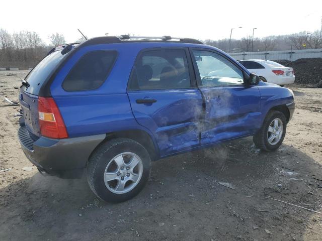 KNDJF724887481453 - 2008 KIA SPORTAGE L BLUE photo 3