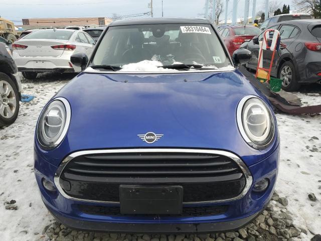 WMWXU7C01M2P43202 - 2021 MINI COOPER BLUE photo 5