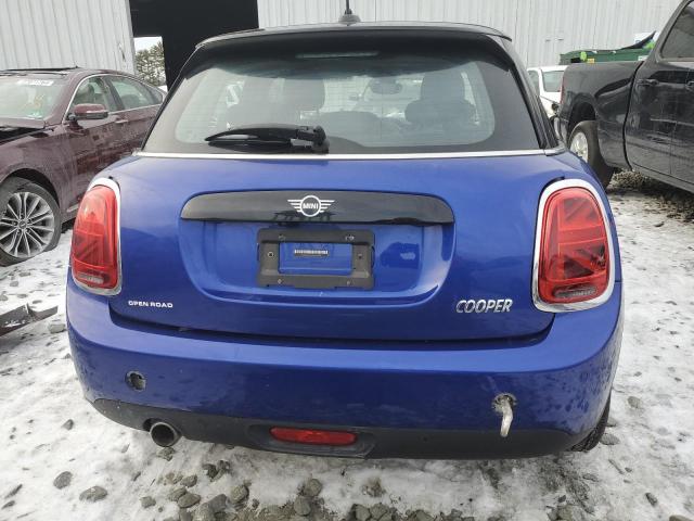 WMWXU7C01M2P43202 - 2021 MINI COOPER BLUE photo 6