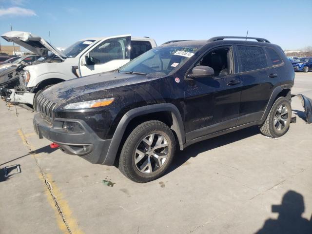 1C4PJMBS0GW142373 - 2016 JEEP CHEROKEE TRAILHAWK BLACK photo 1