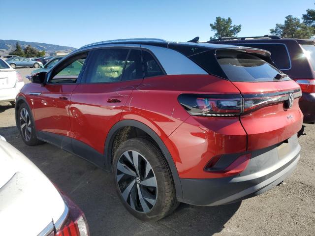 WVGUNPE25NP043040 - 2022 VOLKSWAGEN ID.4 PRO S წითელი ფოტო 2