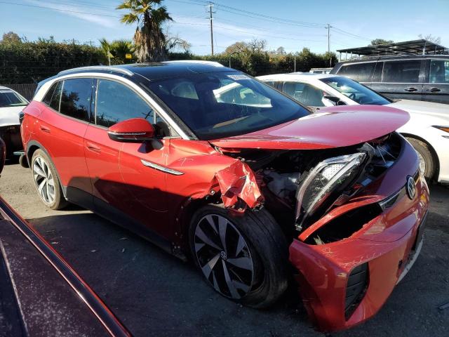 WVGUNPE25NP043040 - 2022 VOLKSWAGEN ID.4 PRO S წითელი ფოტო 4