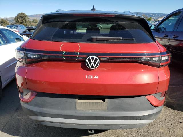 WVGUNPE25NP043040 - 2022 VOLKSWAGEN ID.4 PRO S წითელი ფოტო 6