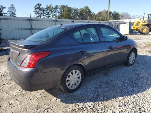 3N1CN7AP1FL946674 - 2015 NISSAN VERSA S GRAY photo 3