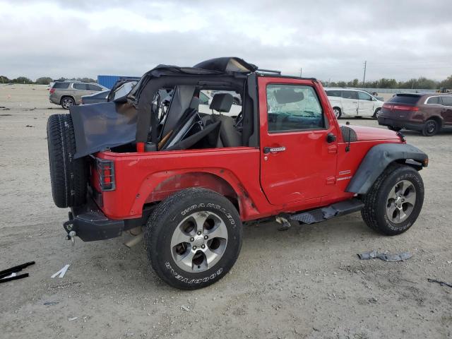 1J4AA2D18AL231156 - 2010 JEEP WRANGLER SPORT RED photo 3