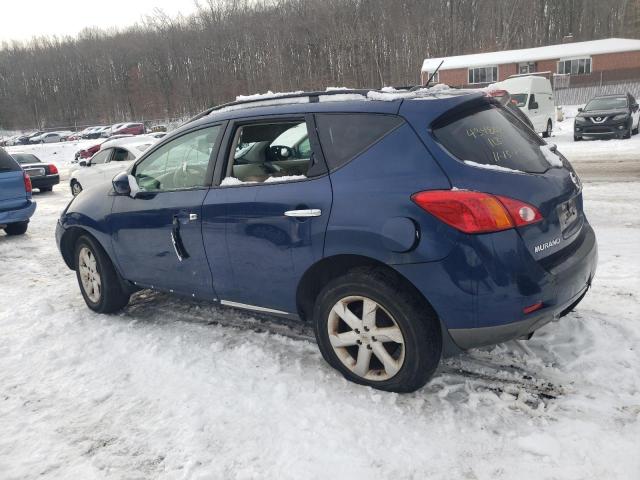 JN8AZ1MW5AW108521 - 2010 NISSAN MURANO S BLUE photo 2