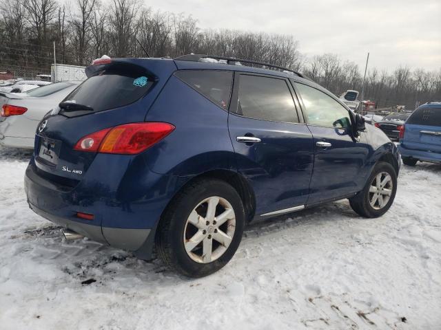 JN8AZ1MW5AW108521 - 2010 NISSAN MURANO S BLUE photo 3