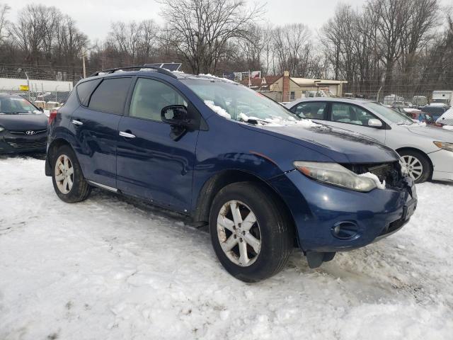 JN8AZ1MW5AW108521 - 2010 NISSAN MURANO S BLUE photo 4