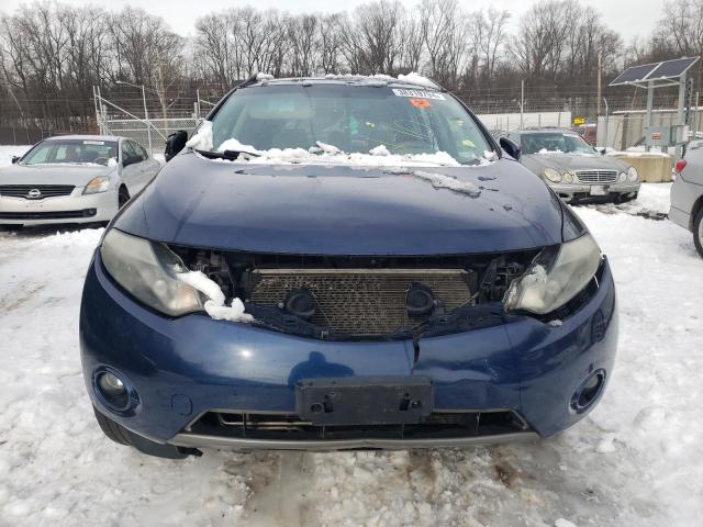 JN8AZ1MW5AW108521 - 2010 NISSAN MURANO S BLUE photo 5