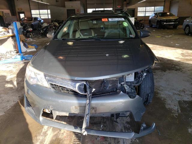 4T4BF1FK6CR191265 - 2012 TOYOTA CAMRY BASE GRAY photo 5