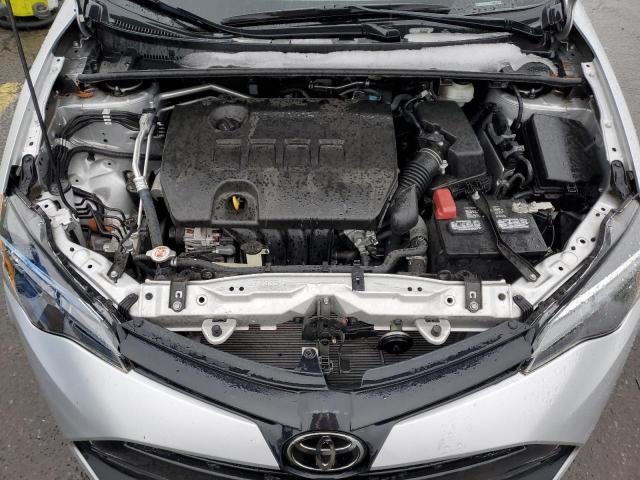 2T1BURHE8KC244263 - 2019 TOYOTA COROLLA L SILVER photo 11