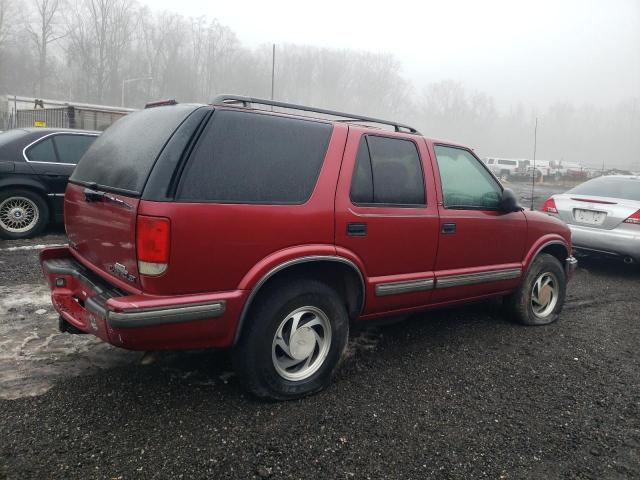 1GNDT13W2W2181816 - 1998 CHEVROLET BLAZER BURGUNDY photo 3