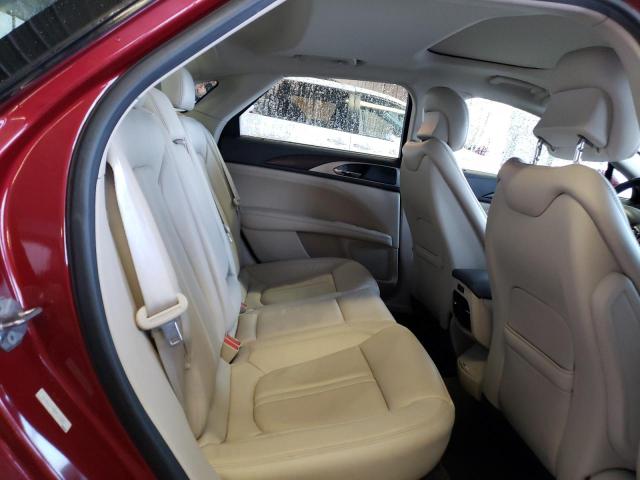 3LN6L5F95HR621813 - 2017 LINCOLN MKZ RESERVE წითელი ფოტო 10