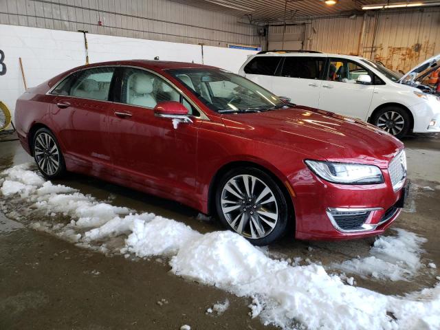 3LN6L5F95HR621813 - 2017 LINCOLN MKZ RESERVE წითელი ფოტო 4