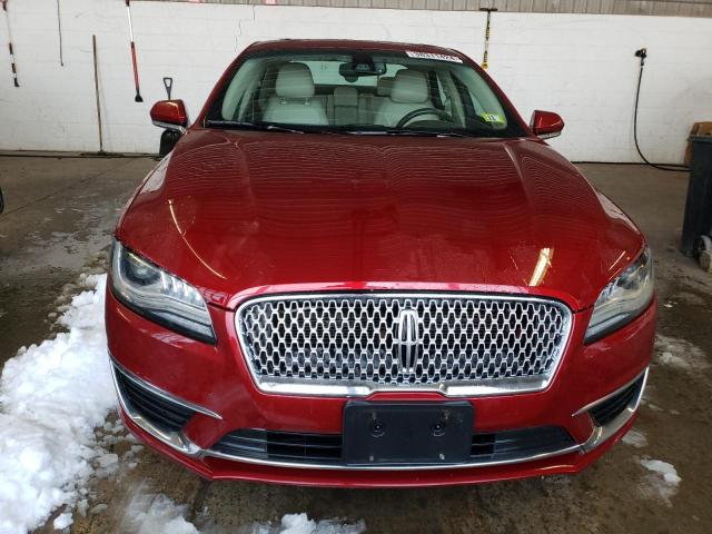 3LN6L5F95HR621813 - 2017 LINCOLN MKZ RESERVE წითელი ფოტო 5