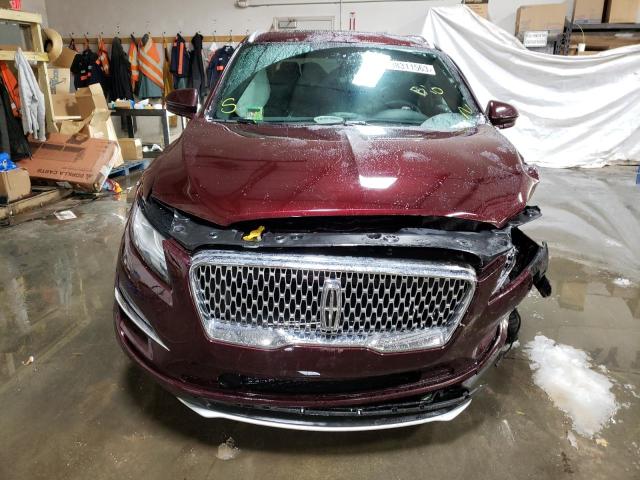 5LMCJ2D96KUL16103 - 2019 LINCOLN MKC SELECT Kastanienbraun Foto 5