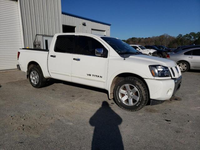 1N6BA0ED4BN307661 - 2011 NISSAN TITAN S WHITE photo 4