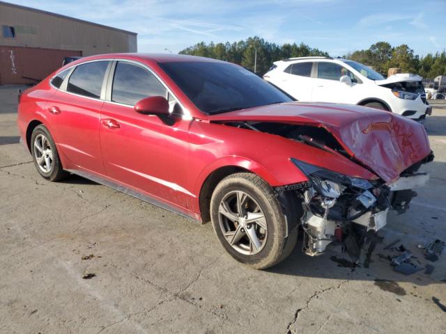 5NPEG4JA0MH070591 - 2021 HYUNDAI SONATA SE RED photo 4