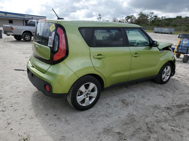 KNDJN2A20J7901900 - 2018 KIA SOUL GREEN photo 3