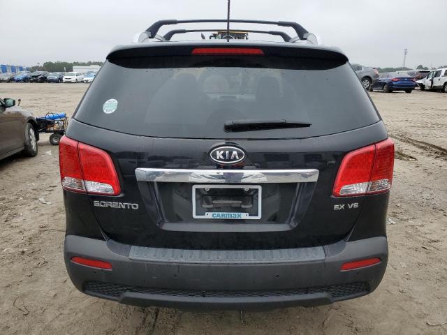 5XYKU4A26CG247591 - 2012 KIA SORENTO EX BLACK photo 6