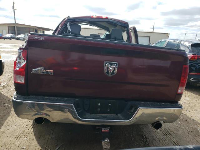 1C6RR7LT3KS503581 - 2019 RAM 1500 CLASS SLT მუქწითელი ფოტო 6