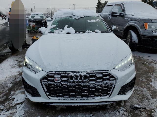 WAUB4CF52PA005915 - 2023 AUDI S5 PRESTIG WHITE photo 5