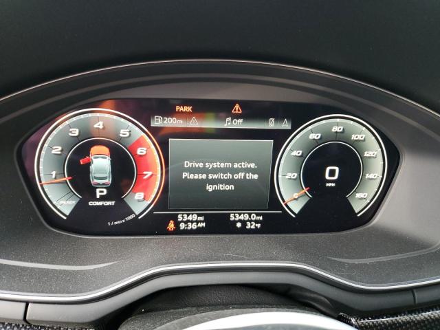 WAUB4CF52PA005915 - 2023 AUDI S5 PRESTIG WHITE photo 9