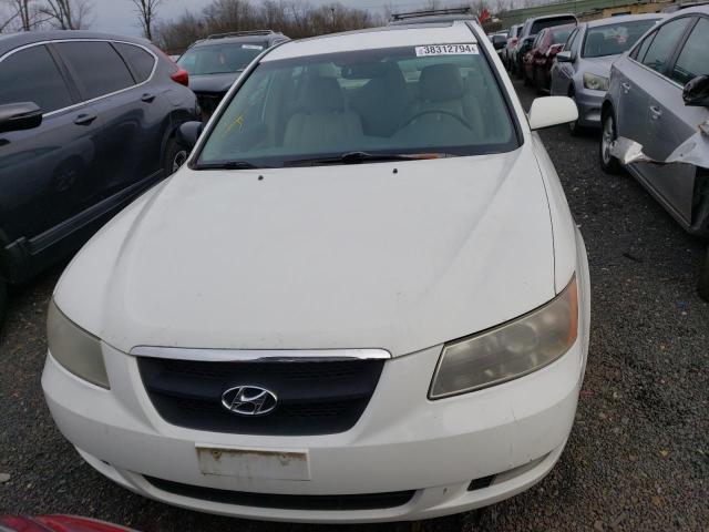 5NPEU46F06H148464 - 2006 HYUNDAI SONATA GLS WHITE photo 5