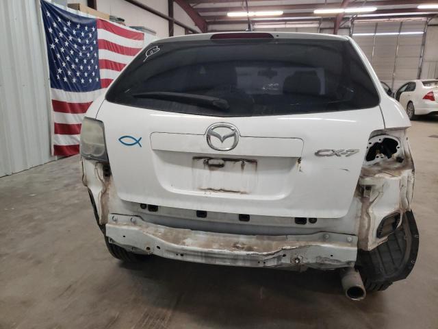 JM3ER2A56B0387844 - 2011 MAZDA CX-7 WHITE photo 6