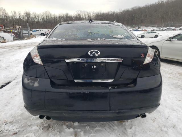 JNKBY01E86M207473 - 2006 INFINITI M45 BASE BLACK photo 6