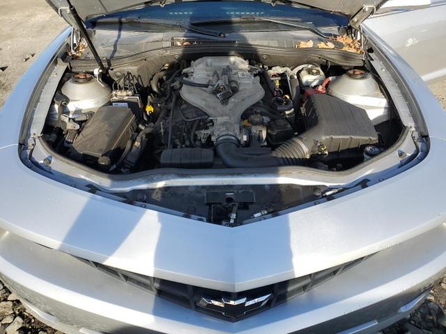 2G1FC1EV2A9101410 - 2010 CHEVROLET CAMARO LT SILVER photo 11