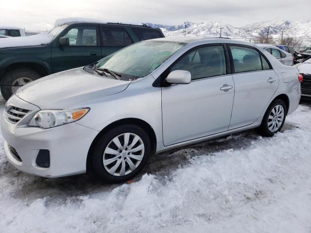 2T1BU4EE0DC042947 - 2013 TOYOTA COROLLA BASE SILVER photo 1