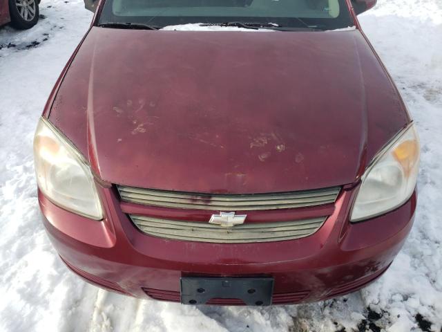 1G1AL55F977220706 - 2007 CHEVROLET COBALT LT RED photo 11