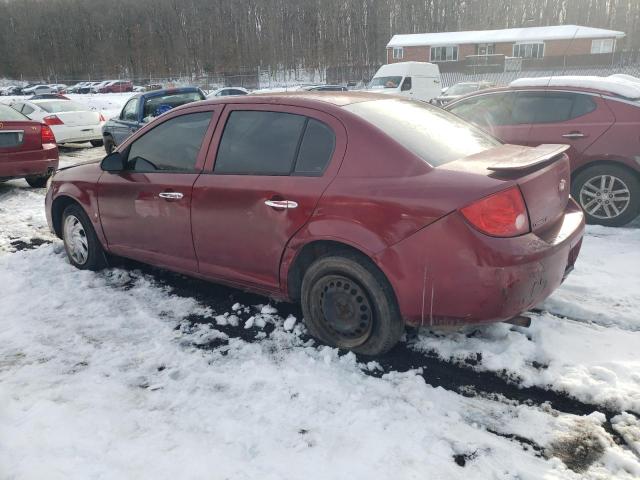 1G1AL55F977220706 - 2007 CHEVROLET COBALT LT RED photo 2