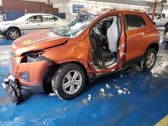 KL7CJPSB8GB573581 - 2016 CHEVROLET TRAX 1LT ORANGE photo 1