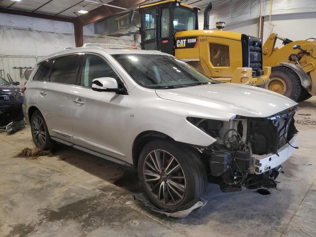 5N1DL0MM8KC525519 - 2019 INFINITI QX60 LUXE SILVER photo 4