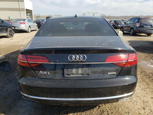 WAU34AFD6GN012990 - 2016 AUDI A8 L QUATTRO BLACK photo 6