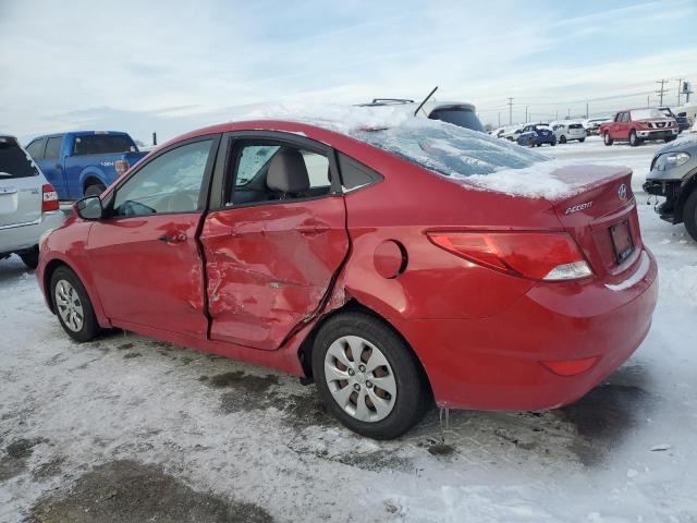 KMHCT4AE0FU930256 - 2015 HYUNDAI ACCENT GLS RED photo 2