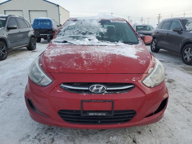 KMHCT4AE0FU930256 - 2015 HYUNDAI ACCENT GLS RED photo 5