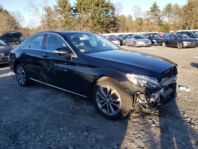 55SWF4KB2FU095488 - 2015 MERCEDES-BENZ C 300 4MATIC BLACK photo 4